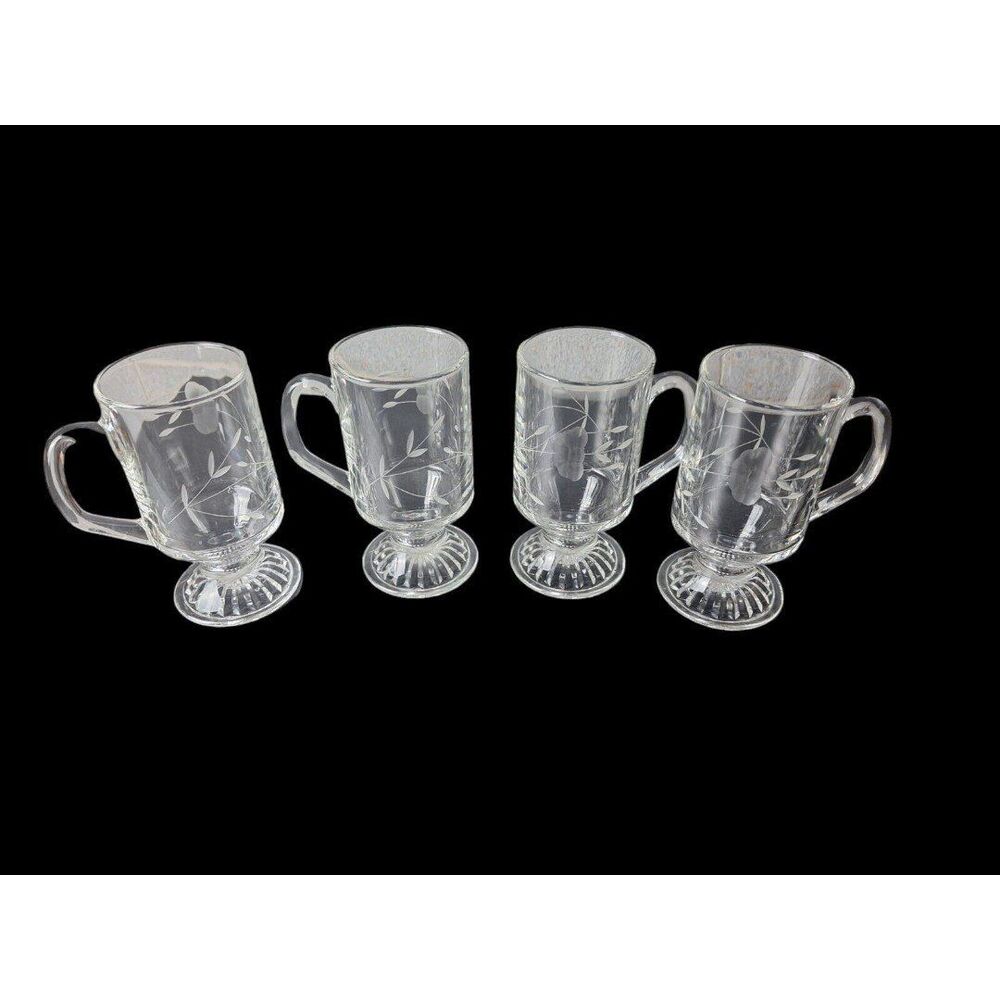 Princess House Heritage Irish Mugs - 4 pc set